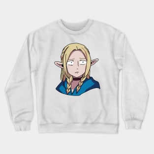 Marcille Concerned Delicious in Dungeon Crewneck Sweatshirt